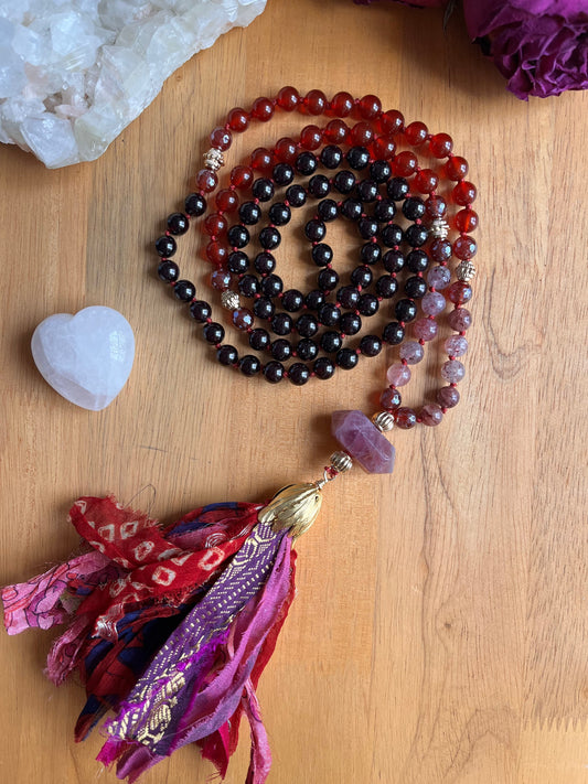 108 bead Mala for love and friendship