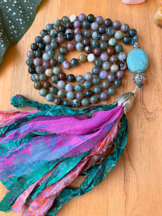 108 bead Mala for prosperity and stability