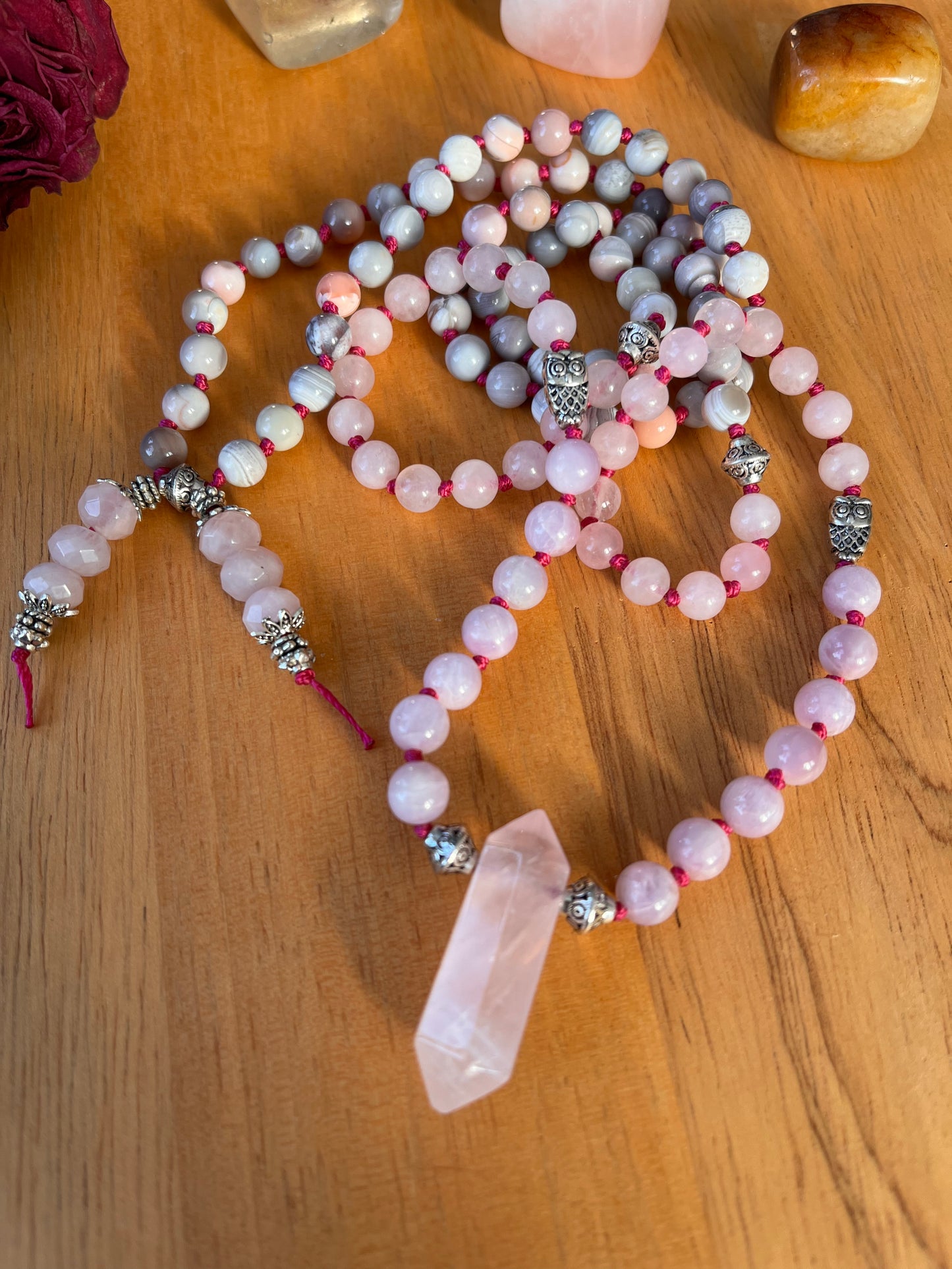 6mm Mala for courageous Love