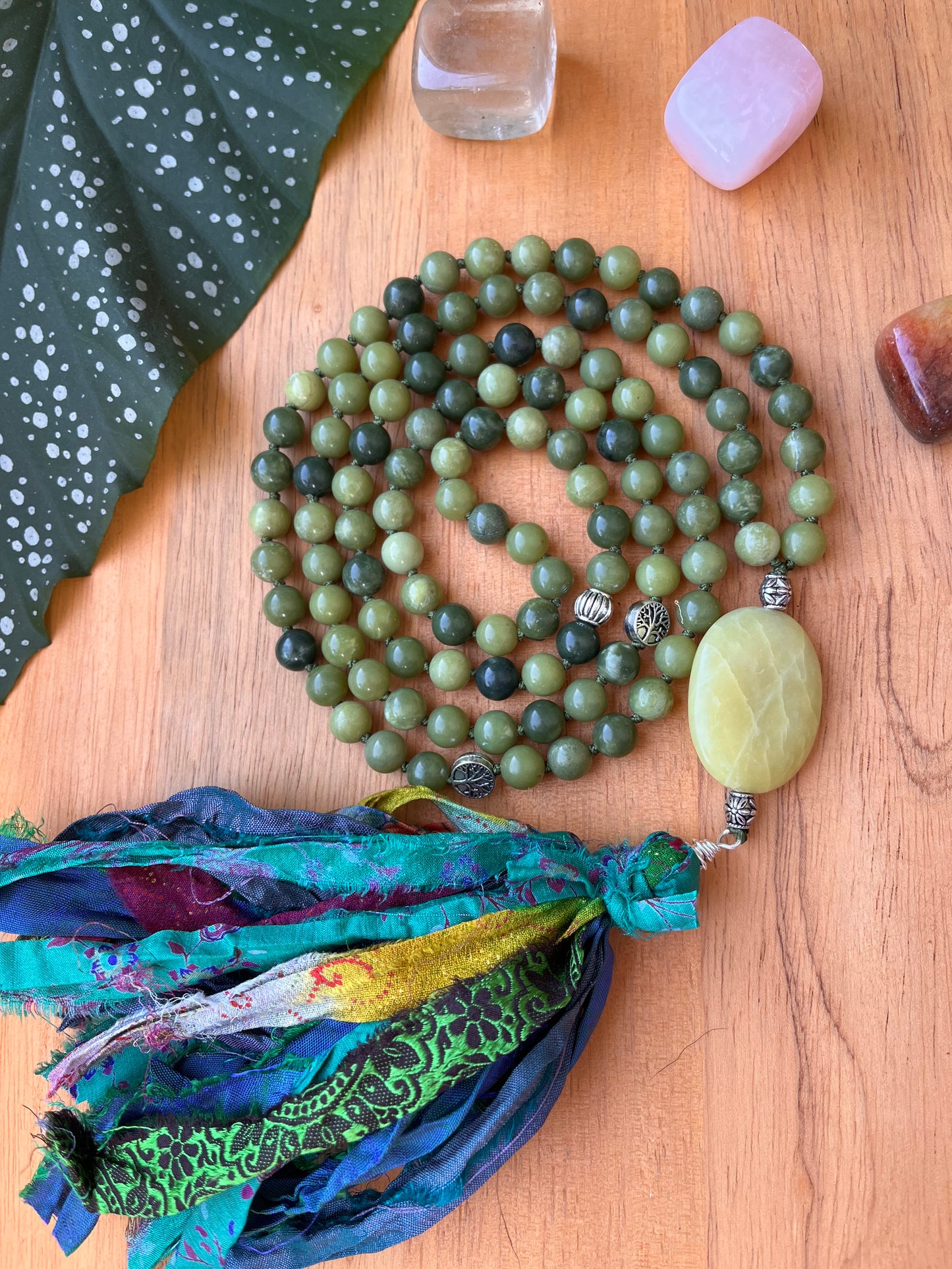 Jade Mala for Balance